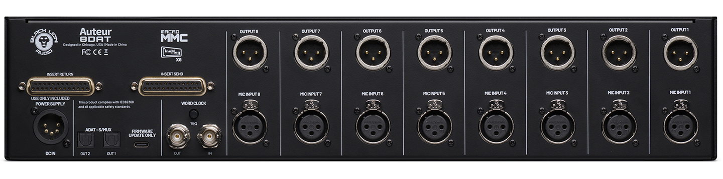 Black Lion Audio Auteur 8DAT