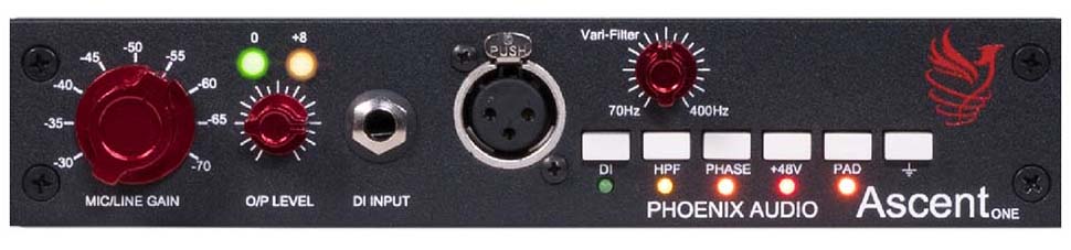 Phoenix Audio Ascent One EQ and Preamp