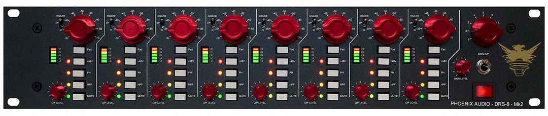 Phoenix Audio DRS-8 MK2 Microphone Preamp